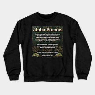 alpha Pinene info Crewneck Sweatshirt